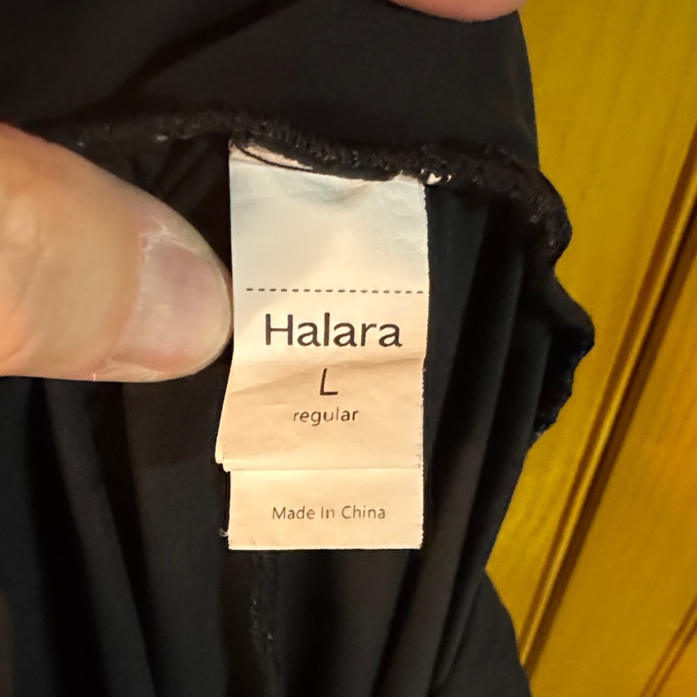 HALARA Black Joggers - Picture 2 of 11